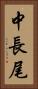 中長尾 Vertical Portrait