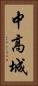 中高城 Vertical Portrait