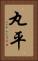 丸平 Vertical Portrait