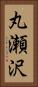 丸瀬沢 Vertical Portrait