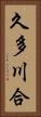 久多川合 Vertical Portrait