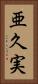 亜久実 Vertical Portrait