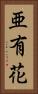 亜有花 Vertical Portrait