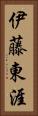伊藤東涯 Vertical Portrait