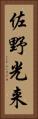 佐野光来 Vertical Portrait
