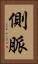 側脈 Vertical Portrait