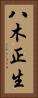 八木正生 Vertical Portrait