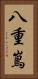 八重嶌 Vertical Portrait