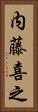 内藤喜之 Vertical Portrait