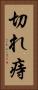 切れ痔 Vertical Portrait