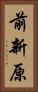 前新原 Vertical Portrait