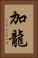 加龍 Vertical Portrait