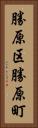 勝原区勝原町 Vertical Portrait