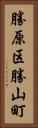 勝原区勝山町 Vertical Portrait