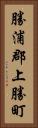 勝浦郡上勝町 Vertical Portrait