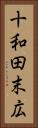 十和田末広 Vertical Portrait