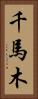 千馬木 Vertical Portrait