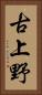 古上野 Vertical Portrait