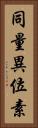 同量異位素 Vertical Portrait