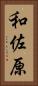 和佐原 Vertical Portrait