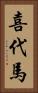 喜代馬 Vertical Portrait