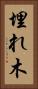 埋れ木 Vertical Portrait
