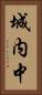 城内中 Vertical Portrait