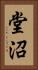 堂沼 Vertical Portrait