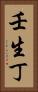 壬生丁 Vertical Portrait