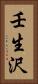 壬生沢 Vertical Portrait