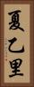 夏乙里 Vertical Portrait