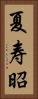 夏寿昭 Vertical Portrait