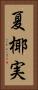 夏椰実 Vertical Portrait
