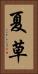 夏草 Vertical Portrait