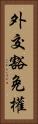 外交豁免權 Vertical Portrait