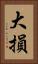 大損 Vertical Portrait