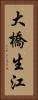 大橋生江 Vertical Portrait