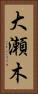 大瀬木 Vertical Portrait