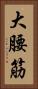 大腰筋 Vertical Portrait