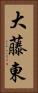 大藤東 Vertical Portrait
