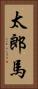 太郎馬 Vertical Portrait