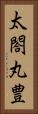 太閤丸豊 Vertical Portrait