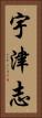 宇津志 Vertical Portrait