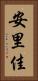 安里佳 Vertical Portrait