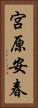 宮原安春 Vertical Portrait