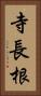寺長根 Vertical Portrait