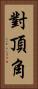對頂角 Vertical Portrait