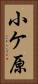 小ケ原 Vertical Portrait