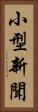 小型新聞 Vertical Portrait