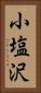 小塩沢 Vertical Portrait